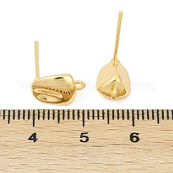 Brass Stud Earring Findings&nbsp;LS-KK-Z099-03G