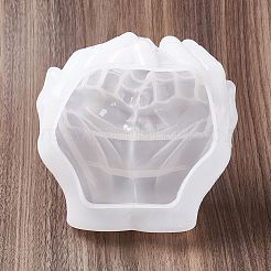DIY 3D Double Hand Ashtray Statue Silicone Molds&nbsp;DIY-C065-01