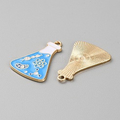 KC Gold Plated Alloy Enamel Pendants&nbsp;ENAM-CJC0001-16B
