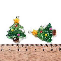 Christmas Theme Resin Pendants&nbsp;RESI-R450-01A