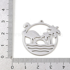 201 Stainless Steel Pendants&nbsp;LS-STAS-I344-03P