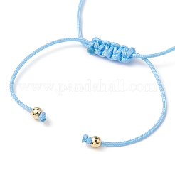 3Pcs 3 Styles Adjustable Braided Beads Bracelets Sets for Women&nbsp;BJEW-JB11164