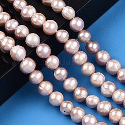 Natural Cultured Freshwater Pearl Beads Strands&nbsp;PEAR-N013-09B