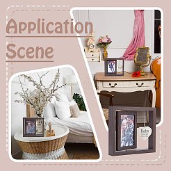 Rotating Artificial Board Rectangle Picture Frame&nbsp;FIND-WH0152-821B