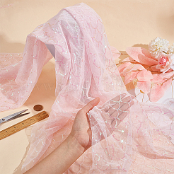 Polyester Lace Fabric&nbsp;DIY-WH0409-97B