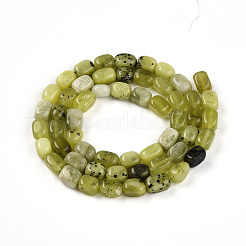Natural Xiuyan Jade Beads Strands&nbsp;G-N346-04A-12