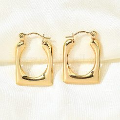 304 Stainless Steel Hoop Earrings for Women&nbsp;EJEW-L296-074G