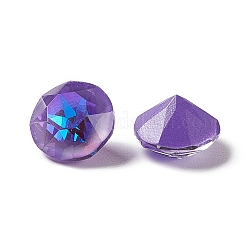 Mocha Fluorescent Style K9 Glass Rhinestone Cabochons&nbsp;RGLA-J014-C-MI
