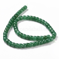 Dyed & Heated Natural White Jade Beads Strands&nbsp;G-G990-C03