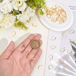 50Pcs Brass Leverback Earring Findings&nbsp;KK-BBC0023-87