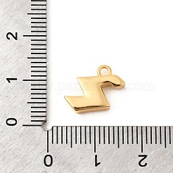 真鍮製マイクロパヴェキュービックジルコニアチャーム  ニッケルフリー  18KGP本金メッキ  文字Z  10x13x3mm  穴：1.6mm&nbsp;KK-C117-12G-Z
