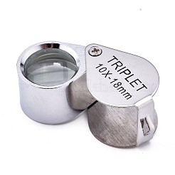 Stainless Steel Folding Jewelry Loupe&nbsp;TOOL-L010-005