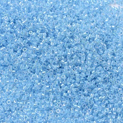 MIYUKIデリカビーズ  シリンダー  日本製シードビーズ  11/0  （db0057)アクアライニングクリスタルab  1.3x1.6mm  穴：0.8mm  約20000個/袋  100 G /袋&nbsp;SEED-J020-DB0057