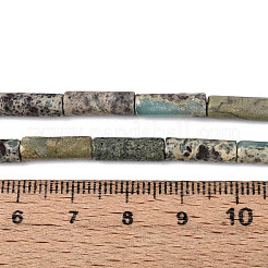 天然寿山石ビーズ連売り  コラム  5~13x4mm  穴：1mm  約29~30個/連  14.96~15.16''（38~38.5センチメートル）&nbsp;G-T141-78A