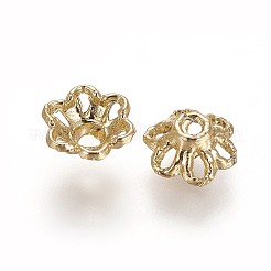Alloy Fancy Bead Caps&nbsp;PALLOY-L216-02G