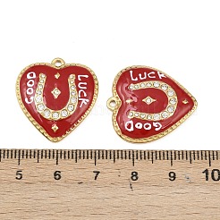304 Stainless Steel Enamel Pendants&nbsp;STAS-C158-12G-02