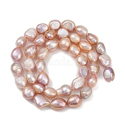 Natural Cultured Freshwater Pearl Beads Strands&nbsp;PEAR-P064-20J-03D