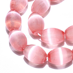 Dyed Natural Selenite Beads Strands&nbsp;G-T138-232H