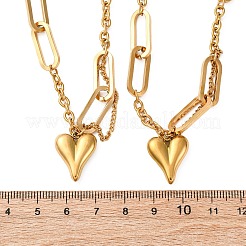 304 Stainless Steel Pendant Necklaces & Charms Bracelets Sets&nbsp;SJEW-Z003-04G