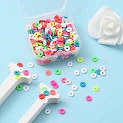 Handmade Luminous Polymer Clay Beads&nbsp;CLAY-YW0001-52