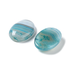 Natural Striped Agate/Banded Agate Cabochons&nbsp;G-H296--01D