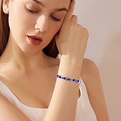 透明ガラスビーズ  多面カット  混合図形  ブルー  3~8x3~8x3~8mm  穴：0.4~1.2mm  900個/セット&nbsp;GLAA-SP0001-50B