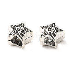 Tibetan Style Alloy European Beads&nbsp;PALLOY-M217-12AS