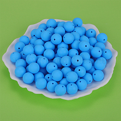 Round Silicone Focal Beads&nbsp;SI-JX0046A-14