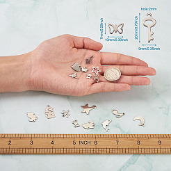 304 Stainless Steel Pendants&nbsp;STAS-TA0002-12P