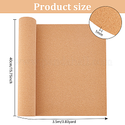 コルクシート  キッチン用ホットマット用  カップマット  速報  長方形  3500x400x1mm&nbsp;DIY-WH0430-451D