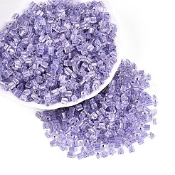 Transparent Inside Colours Glass Seed Beads&nbsp;SEED-T007-13I