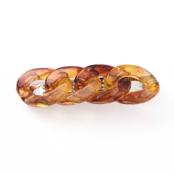Platinum Plated Iron Hair Barrette&nbsp;OHAR-JH00020-M