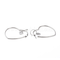 Stainless Steel Hoop Earrings&nbsp;EJEW-JE04453-03