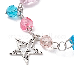 Alloy Star Charms Braclets&nbsp;BJEW-JB10230