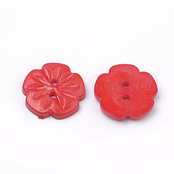 2-Hole Acrylic Buttons&nbsp;BUTT-Q037-08