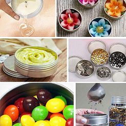 Round Aluminium Tin Cans&nbsp;CON-PH0001-64KCG