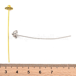 合金ピン  混合スタイル  ミックスカラー  53~58mm  ピンヘッド：3.5~6x3.5~6mm  ピン：1mm&nbsp;PALLOY-MSMC007-M