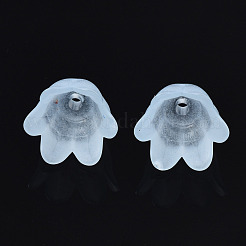 Transparent Acrylic Bead Caps&nbsp;FACR-N005-002D