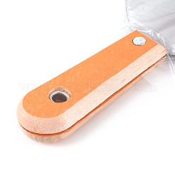 ステンレス鋼パテナイフ  乾式壁用  テーピング  塗料をこする  ステンレス鋼色  200x149x16mm&nbsp;TOOL-WH0121-18H