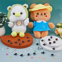 Resin Doll Eyes Cabochons&nbsp;DIY-FH0009-78
