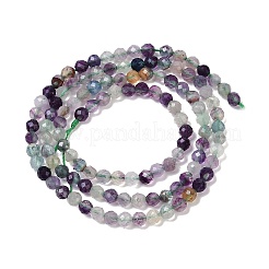 Natural Fluorite Beads Strands&nbsp;G-A252-A01-02