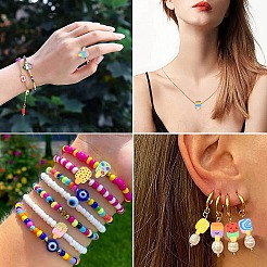 200Pcs Handmade Polymer Clay Beads&nbsp;CLAY-CJ0001-69