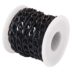 Oval Oxidation Aluminum Curb Chains&nbsp;CHA-TA0001-13