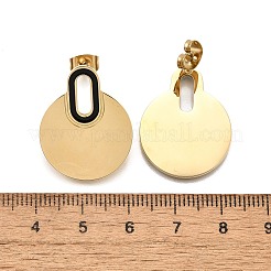 304 Stainless Steel Stud Earrings&nbsp;EJEW-Q030-01G-A