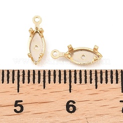 Brass Sew on Prong Settings&nbsp;KK-C163-11G