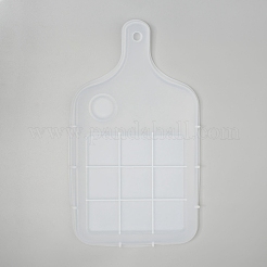 Rectangle with Pattern Handle Dinner Plate Silicone Molds&nbsp;DIY-L021-57