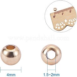 Brass Beads&nbsp;KK-PH0034-42