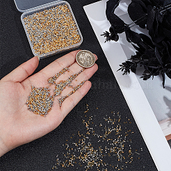 6000Pcs 2 Colors Brass Crimp Beads&nbsp;KK-PA0001-15