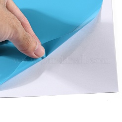 防水 pvc 自己粘着絵のステッカー  書き換え可能なフラットラウンド  ランダム単色またはランダム混色  28x0.25cm  12枚/セット&nbsp;DIY-I050-07A