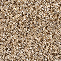 MIYUKIデリカビーズ  シリンダー  日本製シードビーズ  11/0  （db0433)亜鉛メッキシャンパン  1.3x1.6mm  穴：0.8mm  約2000個/10g&nbsp;X-SEED-J020-DB0433
